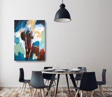 06-26 (90x120cm) - Danish Gallery - Moderne, abstrakte malerier. Online galleri med original, unik kunst til din bolig. 