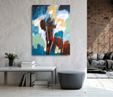06-26 (90x120cm) - Danish Gallery - Moderne, abstrakte malerier. Online galleri med original, unik kunst til din bolig. 