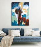 06-26 (90x120cm) - Danish Gallery - Moderne, abstrakte malerier. Online galleri med original, unik kunst til din bolig. 