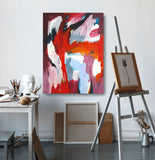07-26 (90x120cm) - Danish Gallery - Moderne, abstrakte malerier. Online galleri med original, unik kunst til din bolig. 