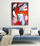 07-26 (90x120cm) - Danish Gallery - Moderne, abstrakte malerier. Online galleri med original, unik kunst til din bolig. 