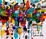Abstract vision VII (60x50cm)