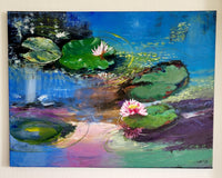 Water lilies (80x60cm)