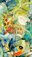 Birds on a twig (50x70cm)