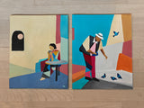 At Home with Myself (24x30cm)