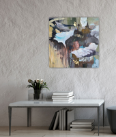 Release the moorings (60x60cm)