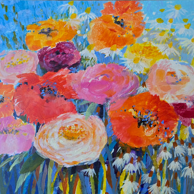 Dance with colours VI (60x50cm)