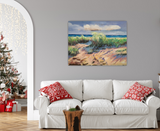 The wind is playing (80x60cm)