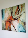 Pottery (70x60cm) - Danish Gallery - Moderne, abstrakte malerier. Online galleri med original, unik kunst til din bolig. 