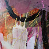 Hindbærsofticen (100x80cm)