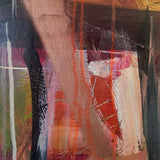 Hindbærsofticen (100x80cm)