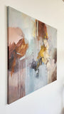 Unknown land (100x90cm) - Danish Gallery - Moderne, abstrakte malerier. Online galleri med original, unik kunst til din bolig. 