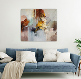 Unknown land (100x90cm) - Danish Gallery - Moderne, abstrakte malerier. Online galleri med original, unik kunst til din bolig. 