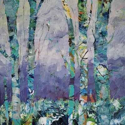 Birch in new clothes (40x60cm)