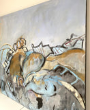 Outer space (100x90cm)