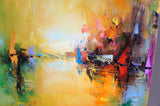 Free destination (80x120cm) - Danish Gallery - Moderne, abstrakte malerier. Online galleri med original, unik kunst til din bolig. 