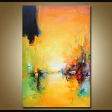 Free destination (80x120cm) - Danish Gallery - Moderne, abstrakte malerier. Online galleri med original, unik kunst til din bolig. 