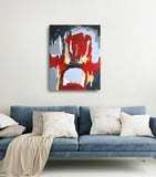 11-26 (70x90cm) - Danish Gallery - Moderne, abstrakte malerier. Online galleri med original, unik kunst til din bolig. 