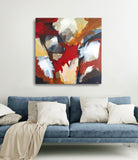 13-26 (100x100cm) - Danish Gallery - Moderne, abstrakte malerier. Online galleri med original, unik kunst til din bolig. 