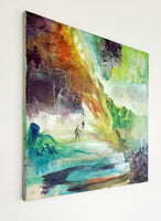 On a hike (50x50cm)