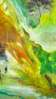 On a hike (50x50cm)