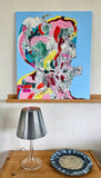 Untitled Blue II (60x70cm)