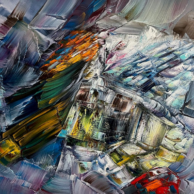 Golden Horizon (80x60cm)