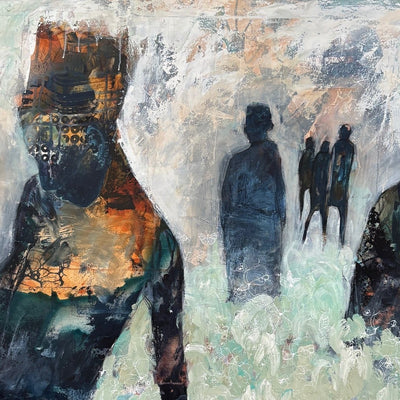 Threads of tenderness (150x100cm)