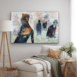 Threads of tenderness (150x100cm)