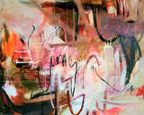 Hindbærsofticen (100x80cm)