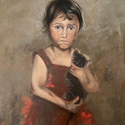 Shadows of childhood (50x60cm)