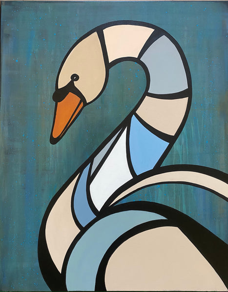 The Swan (60x80cm)