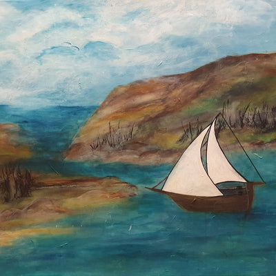 We change course (90x70cm)