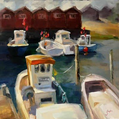 Ternen and Friends &amp; Holbæk (60x60cm)