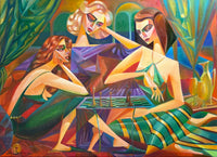 One passion for 3 (100x73cm)