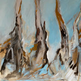 Still (80x80cm) - Danish Gallery - Moderne, abstrakte malerier. Online galleri med original, unik kunst til din bolig. 