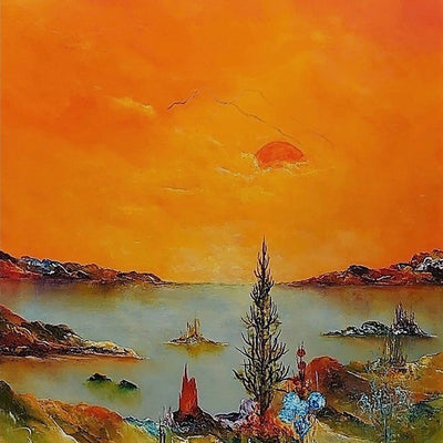 Evening silence (60x80cm)