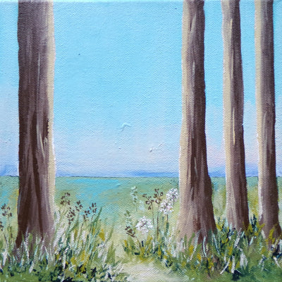 A Slice of Summer II (20x20cm)