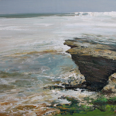 Breath of the Ocean. Where Water Rests (70x50cm)