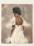 Look the other way (40x50cm)