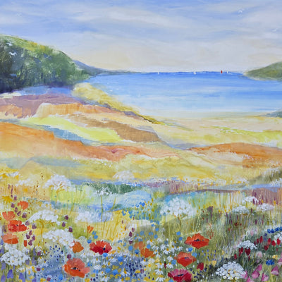 A trip to the beach (120x75cm)