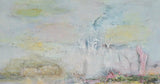 Fairy skies (40x40cm) - Danish Gallery - Moderne, abstrakte malerier. Online galleri med original, unik kunst til din bolig. 