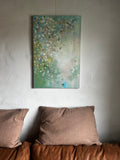 Fairy Flower (40x60cm) - Danish Gallery - Moderne, abstrakte malerier. Online galleri med original, unik kunst til din bolig. 