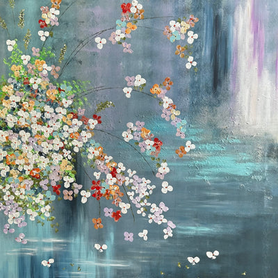 Flower Explosion II (90x100cm)