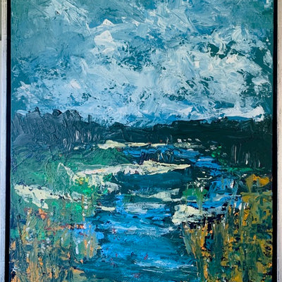 Landskab (64x84cm)