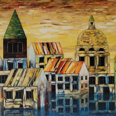 Golden Heaven (100x60cm)