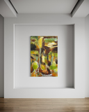 Green blues (100x150cm)