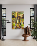 Green blues (100x150cm)