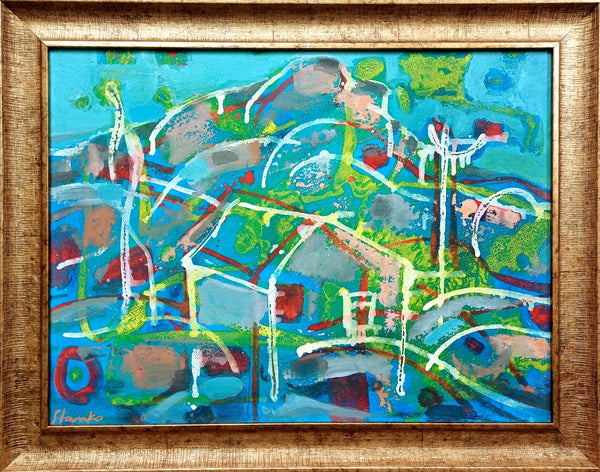 Homage to Cezanne (61x48cm)