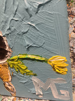 Cow with dandelion (40x50cm)